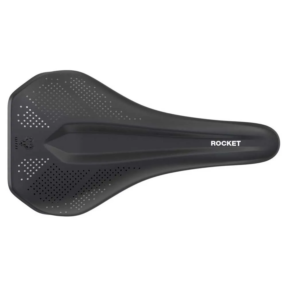 WTB Rocket Medium Fusion Form Titanium Sykkelsete, Black, 145mm