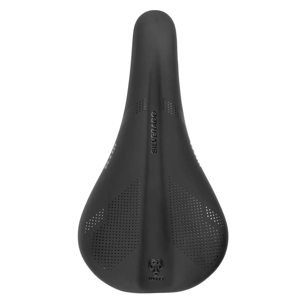 WTB Silverado 265 Medium Dna Titanium Sykkelsete, Black, 142mm