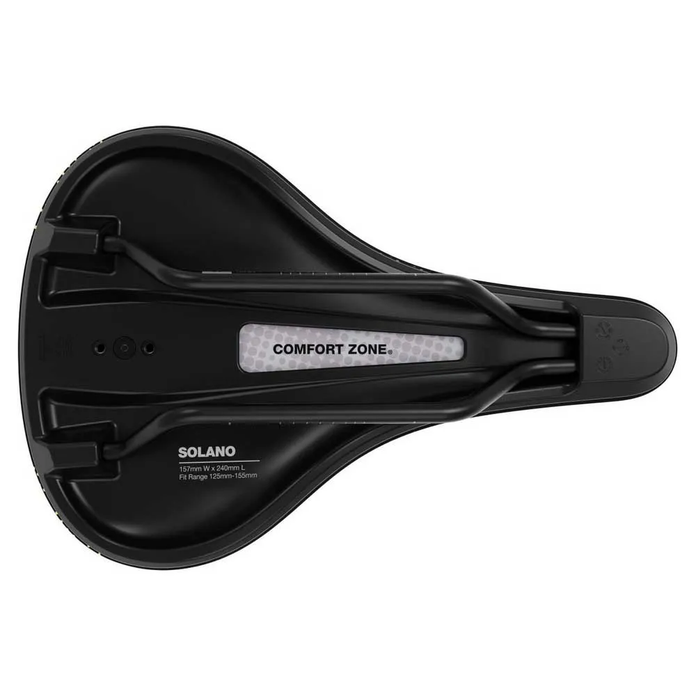 WTB Solano Medium Fusion Form Carbon Sykkelsete, Black, 142mm