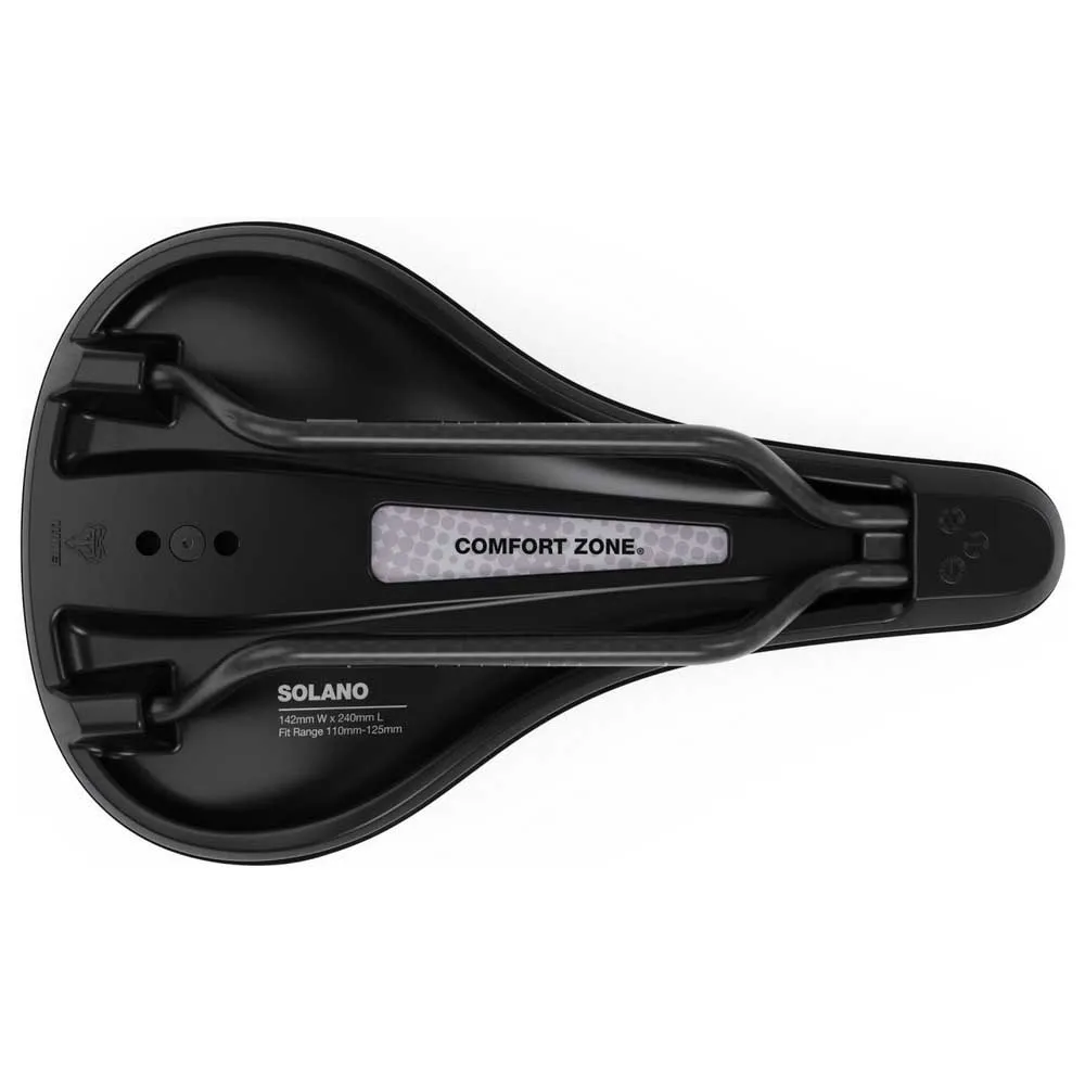 WTB Solano Medium Fusion Form Titanium Sykkelsete, Black, 142mm WTB Solano Medium Fusion Form Titanium Sykkelsete, Black, 142mm