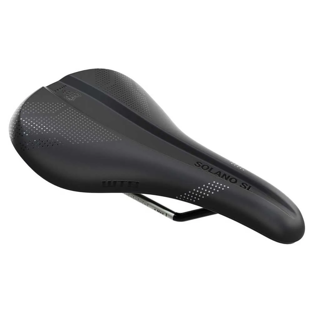 WTB Solano Sl Medium Fusion Form Carbon Sykkelsete, Black, 142mm