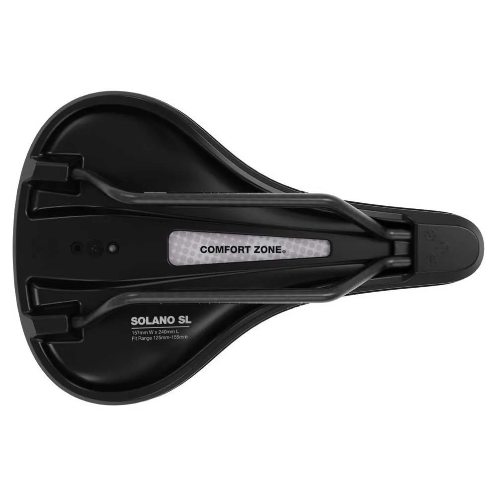 WTB Solano Sl Medium Fusion Form Carbon Sykkelsete, Black, 142mm