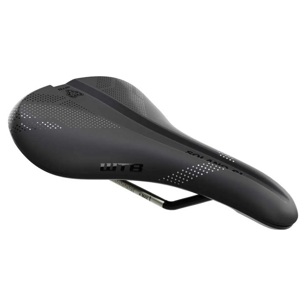 WTB Solano Sl Wide Fusion Form Carbon Sykkelsete, Black, 157mm