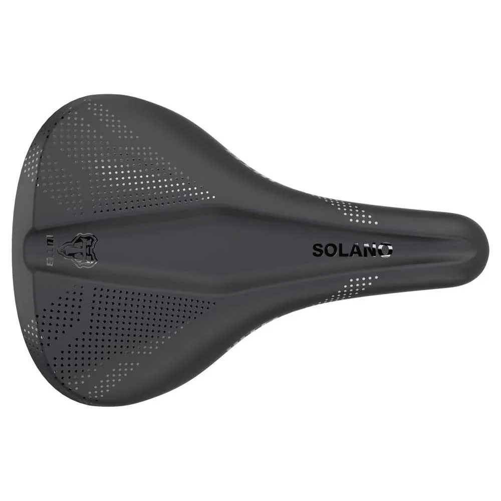 WTB Solano Wide Fusion Form Titanium Sykkelsete, Black, 157mm
