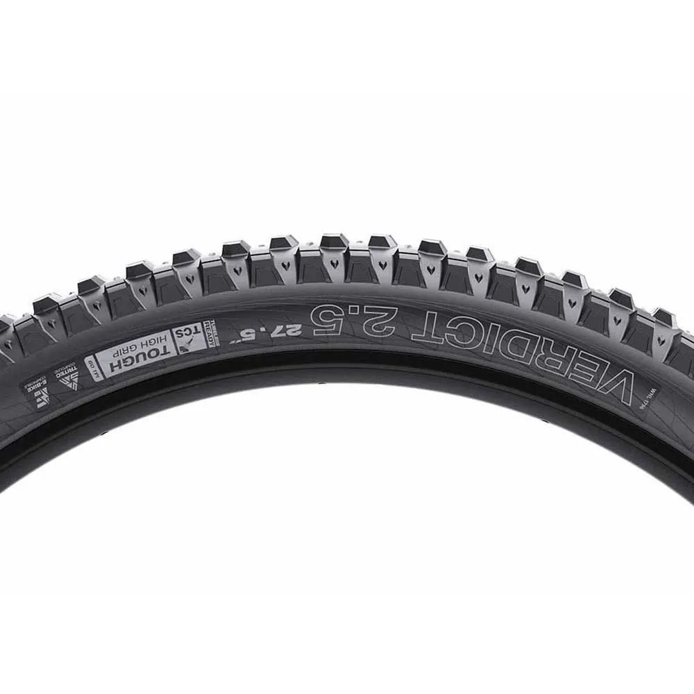 WTB Verdict Tough High Grip Tritec E25 Tubeless 27.5´´ X 2.5 Mtb-dekk, Black, 27.5" x 2.50, Sykkeldekk WTB Verdict Tough High Grip Tritec E25 Tubeless 27.5´´ X 2.5 Mtb-dekk, Black, 27.5" x 2.50, Sykkeldekk