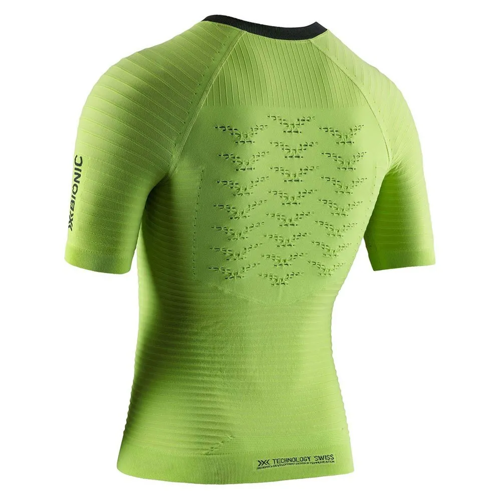 X-Bionic Effector 4d Running Kortærmet Baselayer, Effektor green / opal black