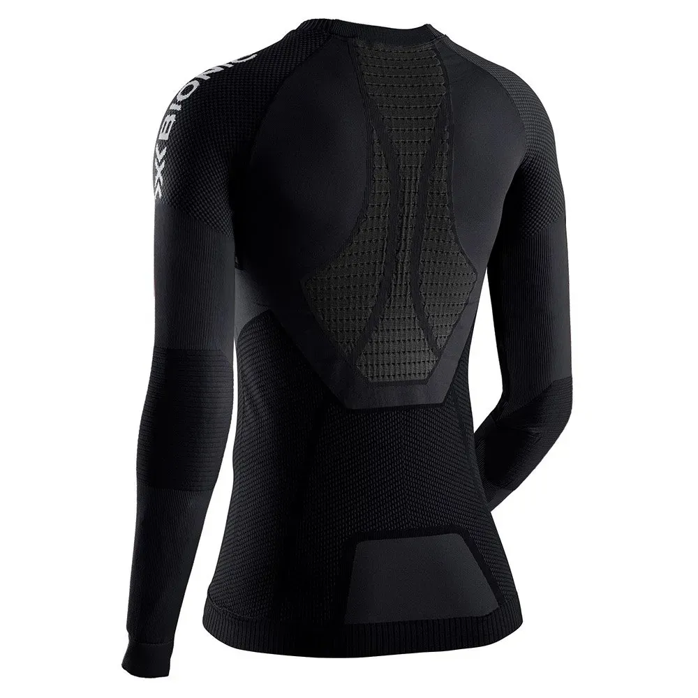 X-Bionic Inven4.0 Run Speed Langarmet T-skjorte Refurbished female, Black / charcoal