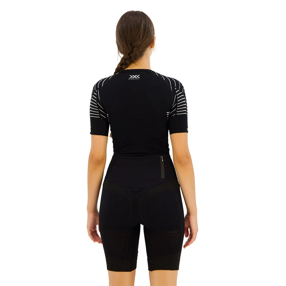X-Bionic Invent Kortarmet T-skjorte Refurbished female, Black melange