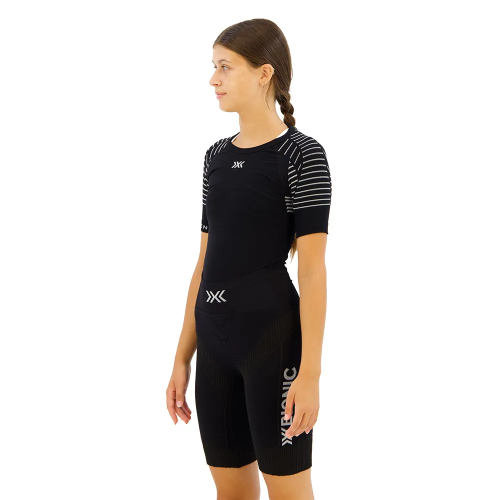 X-Bionic Invent Kortarmet T-skjorte Refurbished female, Black melange