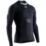 X-Bionic The Trick 4.0 Run Langarmet Baselag, Opal black / arctic white