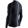 X-Bionic The Trick 4.0 Run Langarmet Baselag, Opal black / arctic white