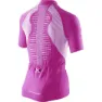X-Bionic The Trick Biking Kortarmet T-skjorte, Pink / white
