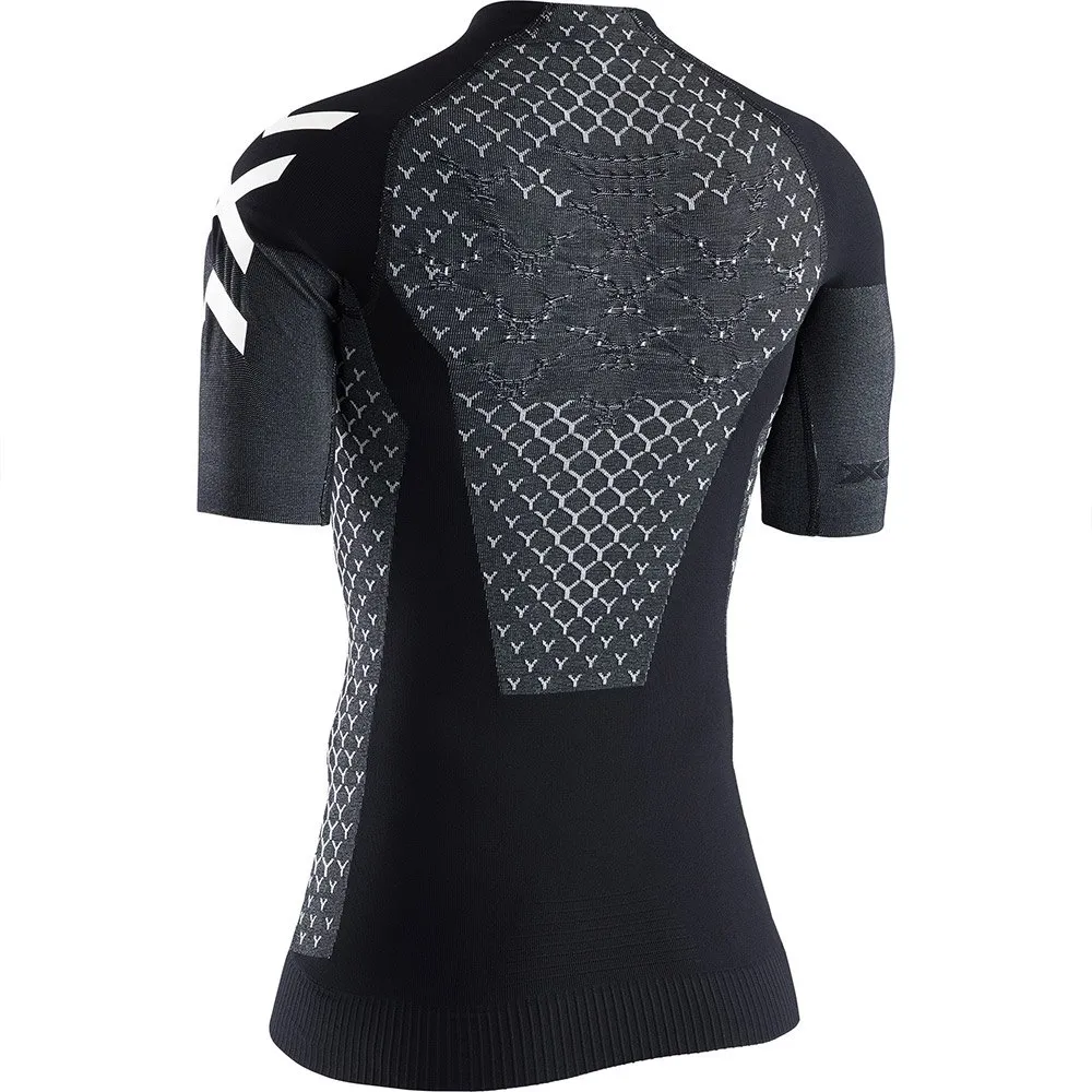 X-Bionic Twyce 4.0 Kortarmet T-skjorte female, Black melange