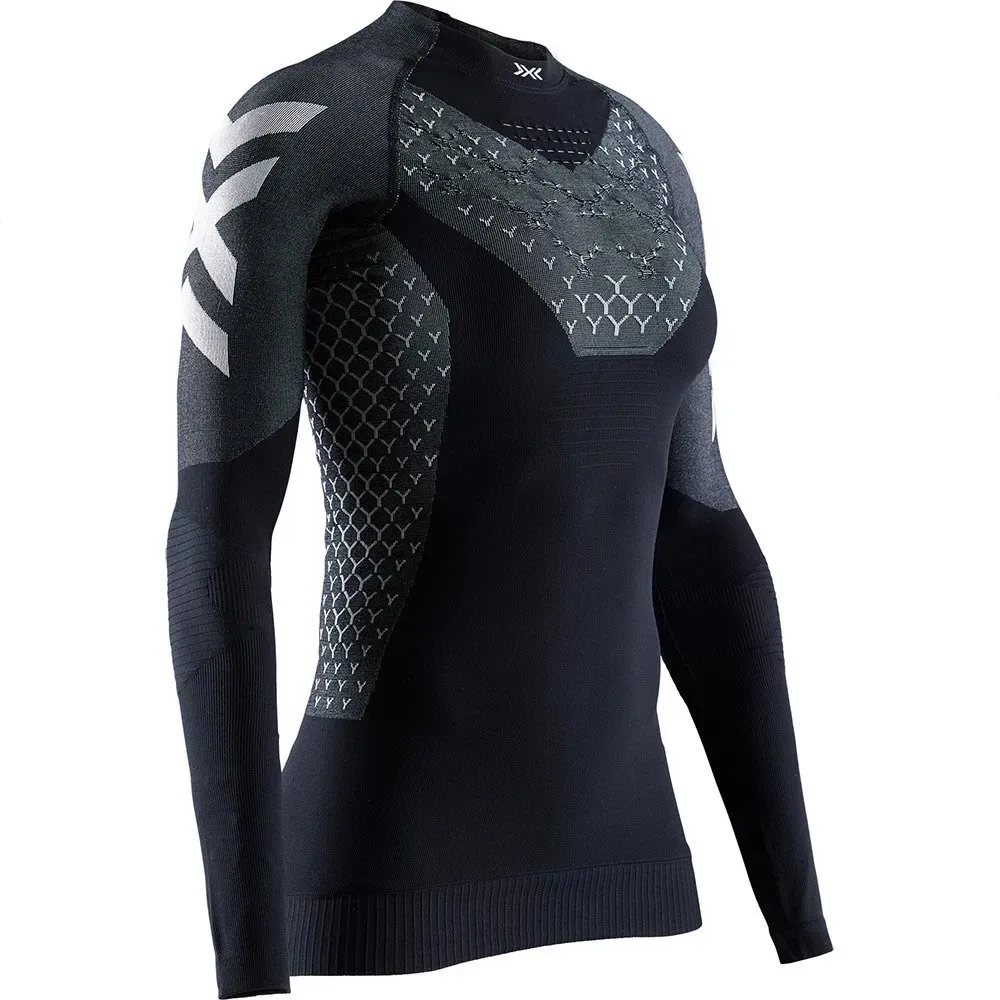 X-Bionic Twyce 4.0 Run Langarmet T-skjorte female, Opal black / arctic white X-Bionic Twyce 4.0 Run Langarmet T-skjorte female, Opal black / arctic white