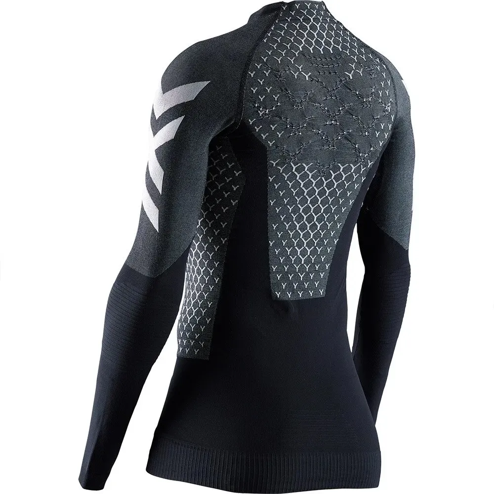 X-Bionic Twyce 4.0 Run Langarmet T-skjorte female, Opal black / arctic white X-Bionic Twyce 4.0 Run Langarmet T-skjorte female, Opal black / arctic white