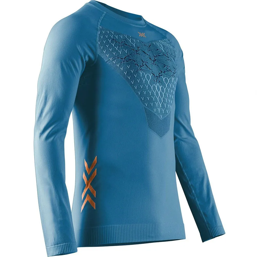 X-Bionic Twyce Run Langarmet T-skjorte male
