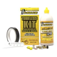 X-sauce Schrader Tubeless-sett X-sauce Schrader Tubeless-sett