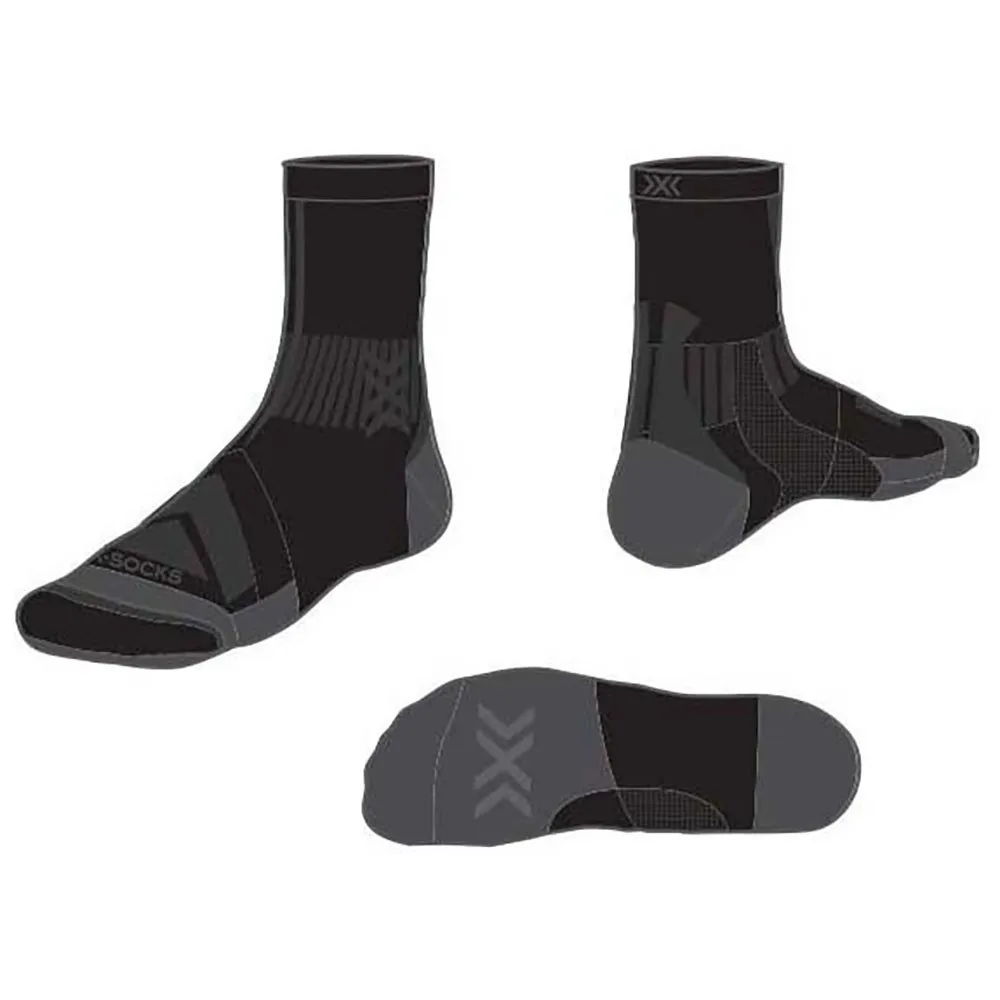 X-Socks Gravel Discover Crew Sokker