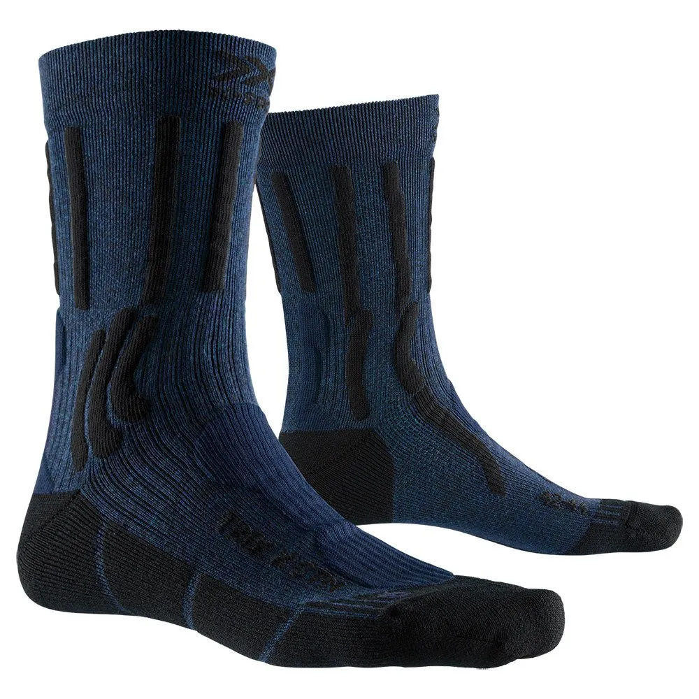 X-Socks Trekking X Sokker male, Midnight blue melange / opal black X-Socks Trekking X Sokker male, Midnight blue melange / opal black