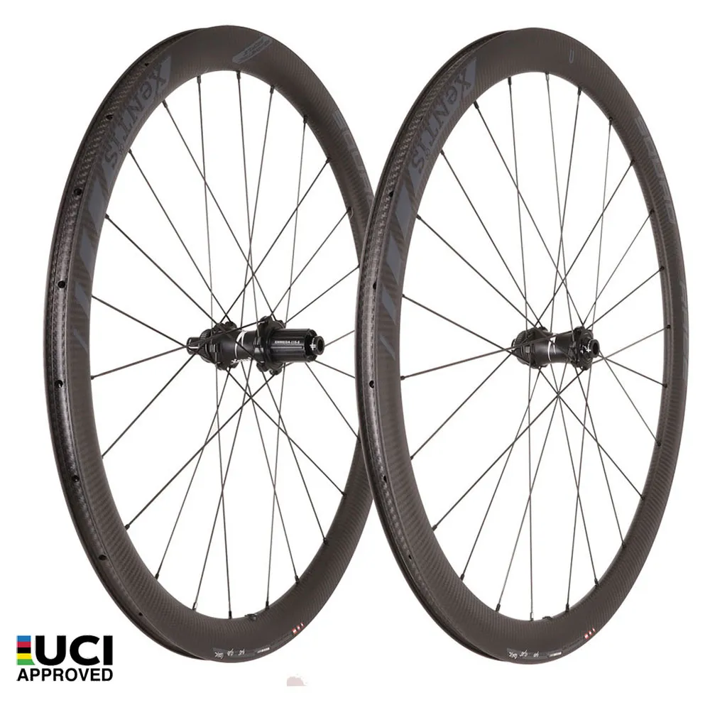 Xentis Squad 4.2 Race Disc Tubeless Landeveishjulsett Xentis Squad 4.2 Race Disc Tubeless Landeveishjulsett