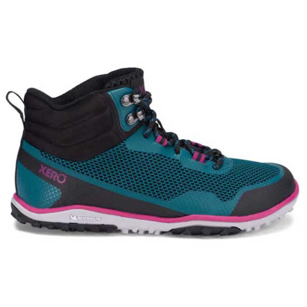 Xero Shoes Scrambler Mid Tursko, Deep lake / fuchsia