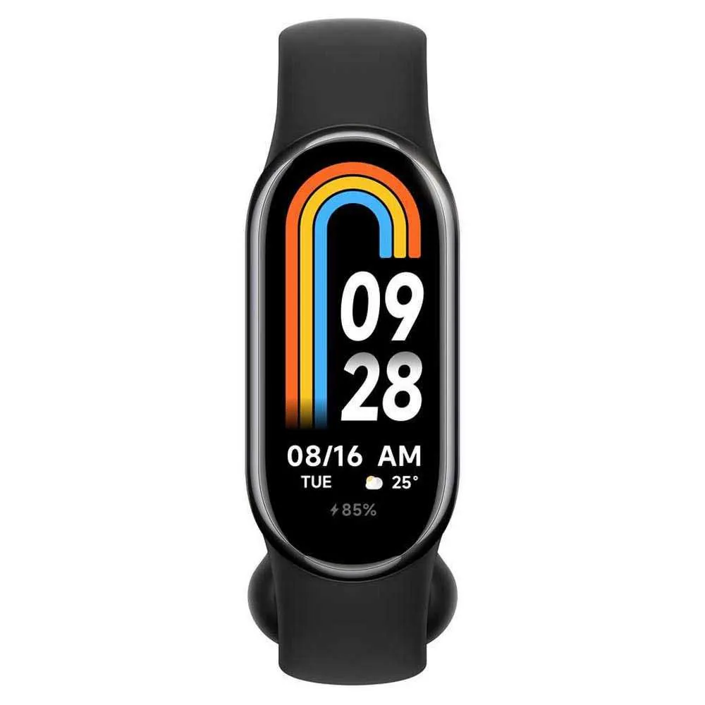 Xiaomi Mi Band 8 Aktivitetsarmbånd, Graphic black Xiaomi Mi Band 8 Aktivitetsarmbånd, Graphic black