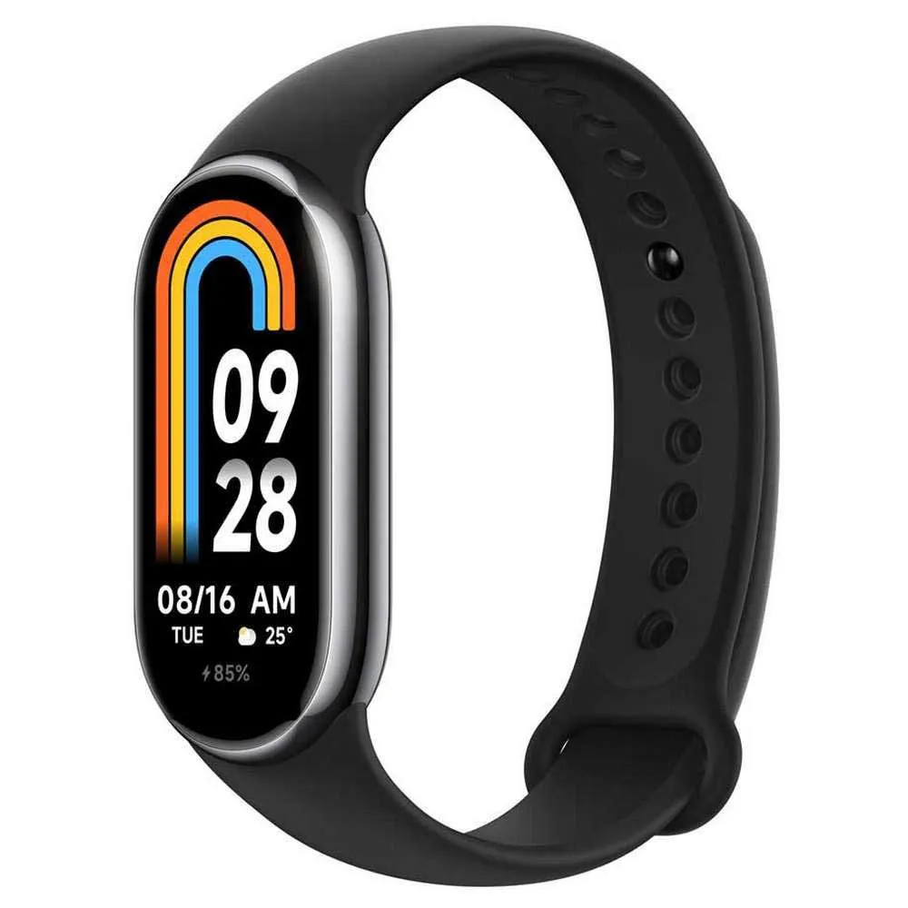 Xiaomi Mi Band 8 Aktivitetsarmbånd, Graphic black Xiaomi Mi Band 8 Aktivitetsarmbånd, Graphic black