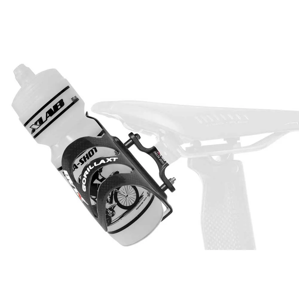 XLAB Delta 200 Flaskeholder, Black, One Size