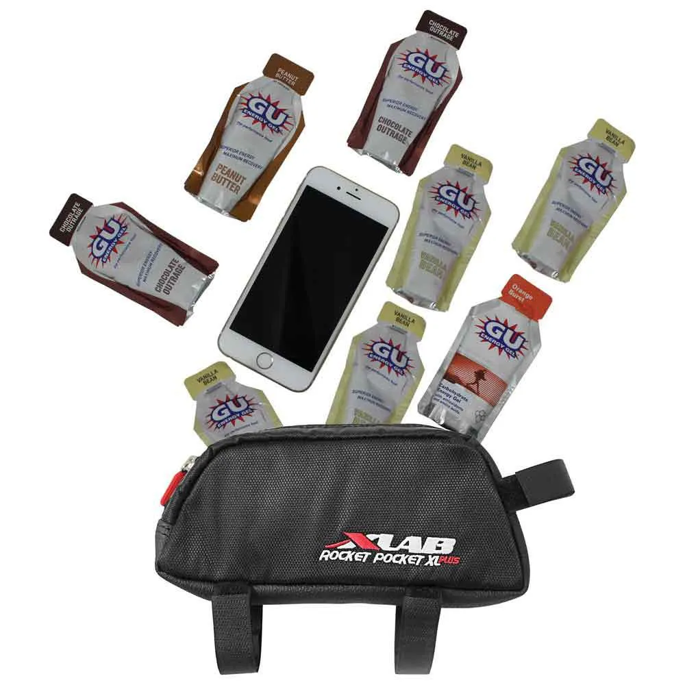 XLAB Rocket Pocket Plus Rammeveske 0.75l, Black, One Size XLAB Rocket Pocket Plus Rammeveske 0.75l, Black, One Size