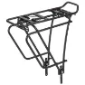XLC Aluminium Luggage Carrier Rp R11 Bagasjebærer, Black / with saddle bag straps, One Size