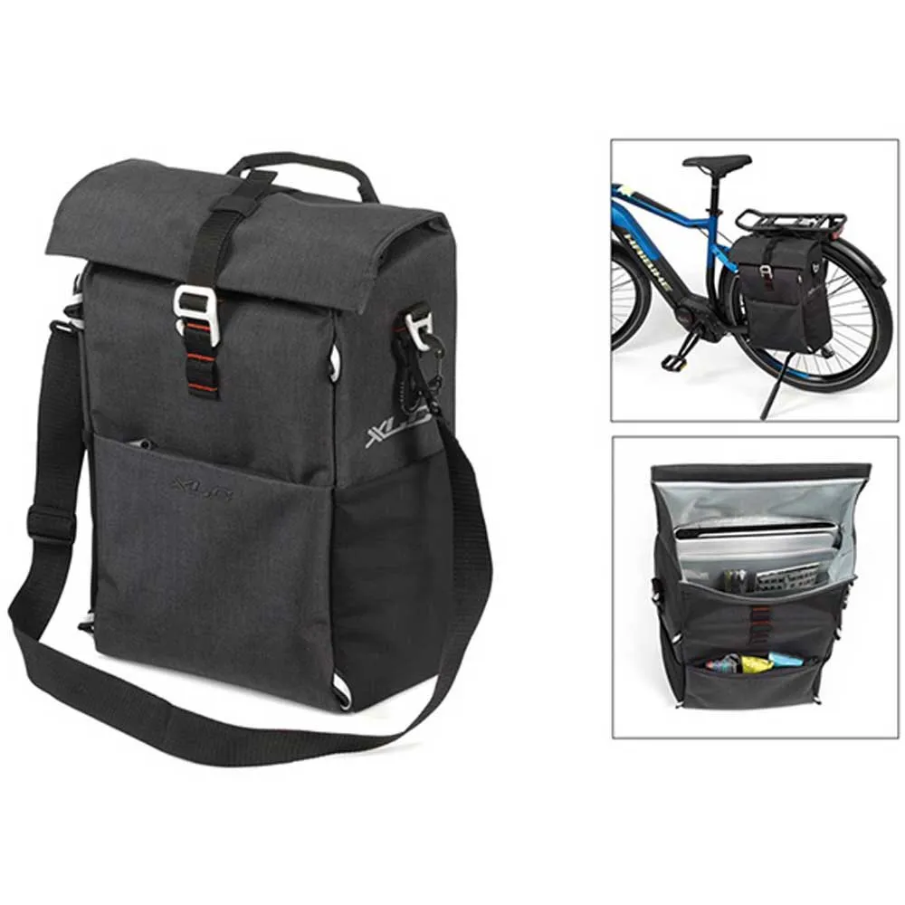 XLC Ba-s91 Messenger 15l Sykkelvesker, Anthracite, One Size