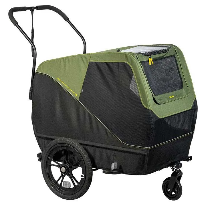 XLC Bs-c12 L Hundehenger, Green / black, Max 60kg