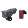 XLC Cl-s25 Proxima Pro Plus Sykkellyktesett, Black, One Size