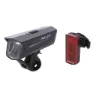 XLC Cl-s25 Proxima Pro Sykkellyktesett, Black, One Size