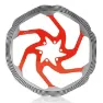 XLC Disc Br X58 Bremsekive, Silver / red, 180mm
