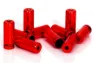 XLC endestift for strømpe 5 mm 10 stk, Rød