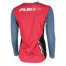 XLC Flowby Langarmet Enduro-sykkeltrøye, Red / grey, XL