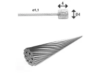XLC Girkabel til Long John og lastesykler 4000 XLC Girkabel til Long John og lastesykler 4000