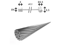 XLC Girwire 2250 mm Til Shimano Og Campagnolo