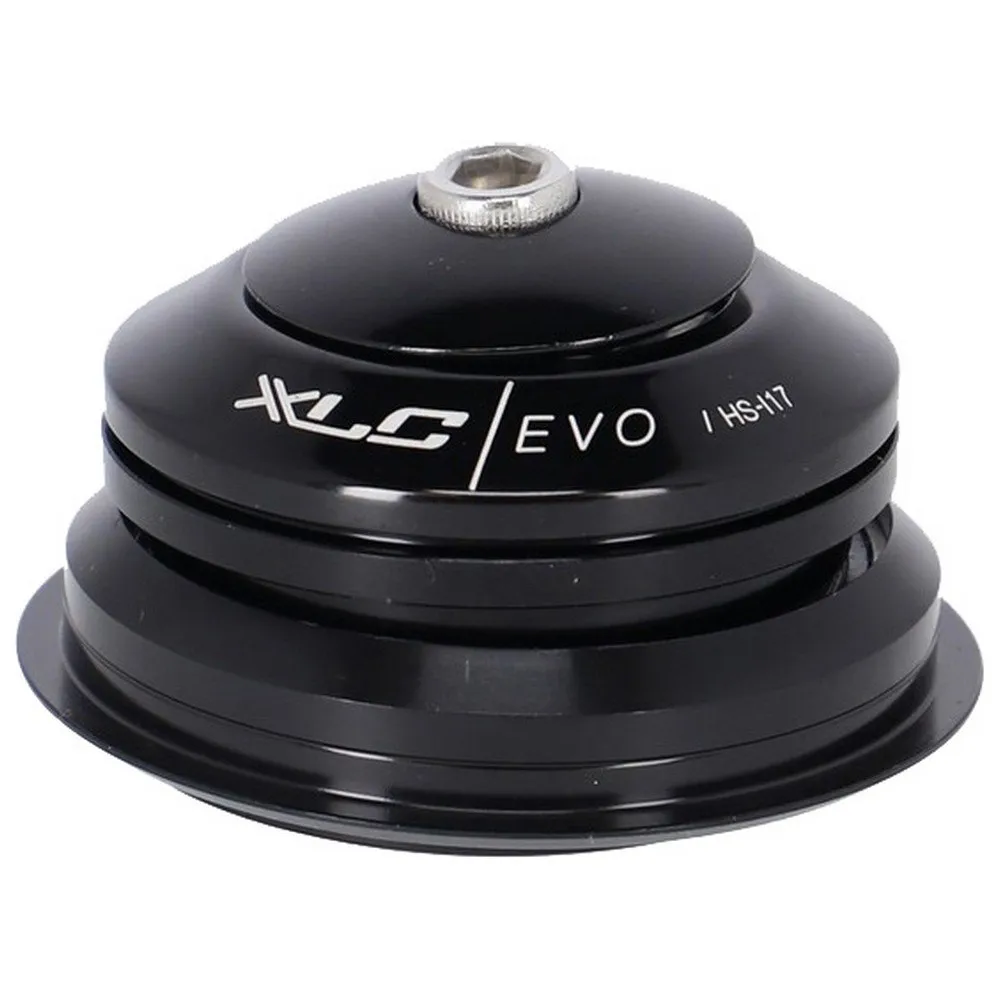 XLC Hs-a17 1-1/8-1.5 28.6/40/44-55 Mm Semi-integrert Headset, Black, 1 1/8 - 1.5"