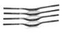 XLC MTB Riser 780 mm /ø31,8 mm 9 grader 15 mm matt Svart