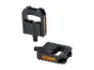 XLC PD-F01 Foldbare Platform Pedaler, Svart