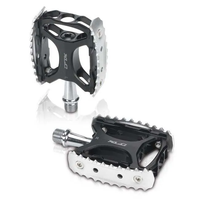XLC Pd-m17 Sykkelpedaler, Black / silver, One Size