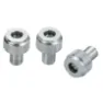 XLC Reducing Nipples Pu X10 100 Pieces Skrue, Silver, One Size