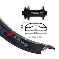 XLC Rodi Ready 40 Evo 27.5´´ 6b Disc Terrengsykkel Forhjul XLC Rodi Ready 40 Evo 27.5´´ 6b Disc Terrengsykkel Forhjul