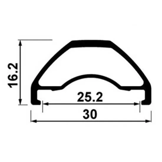 XLC Ta-15 Rodi Ready 29´´ Boost 6b Disc Terrengsykkel Forhjul, Black, 15 x 110mm