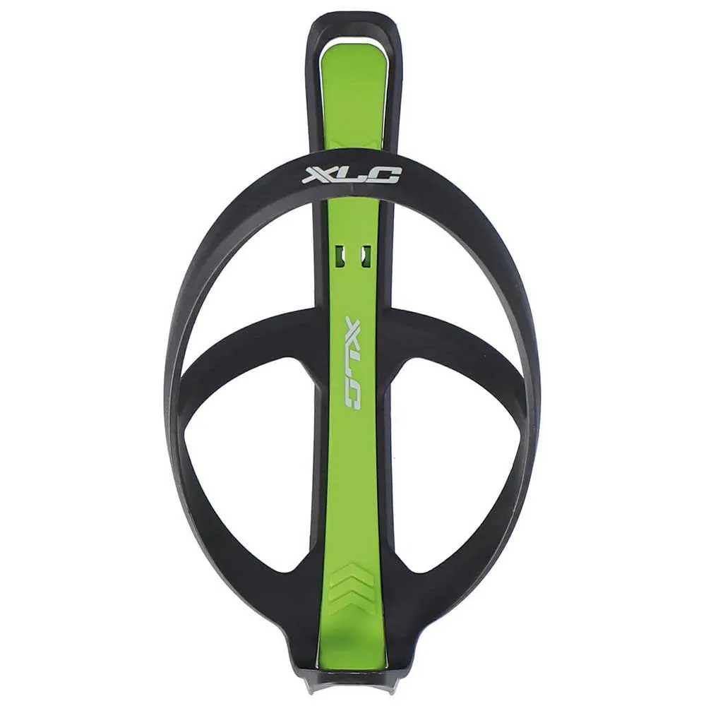 XLC Tyre Lever Flaskeholder, Black / green, One Size XLC Tyre Lever Flaskeholder, Black / green, One Size