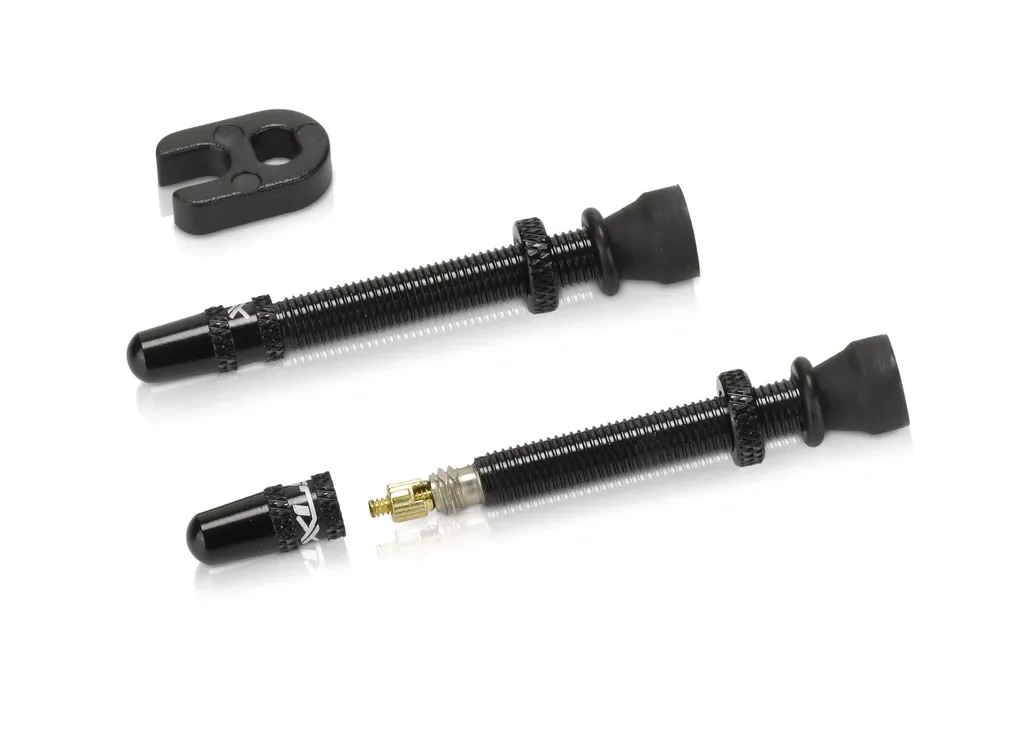 XLC XLC PU-X09 45mm Presta Tubeless Ventil, Graycolor