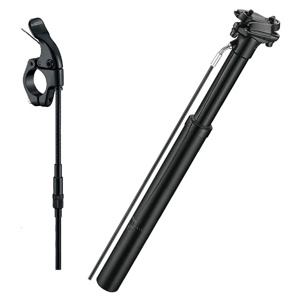 XON External Cable 125 Mm Dropper Setepinne, Black, 315-440mm, 30.9mm