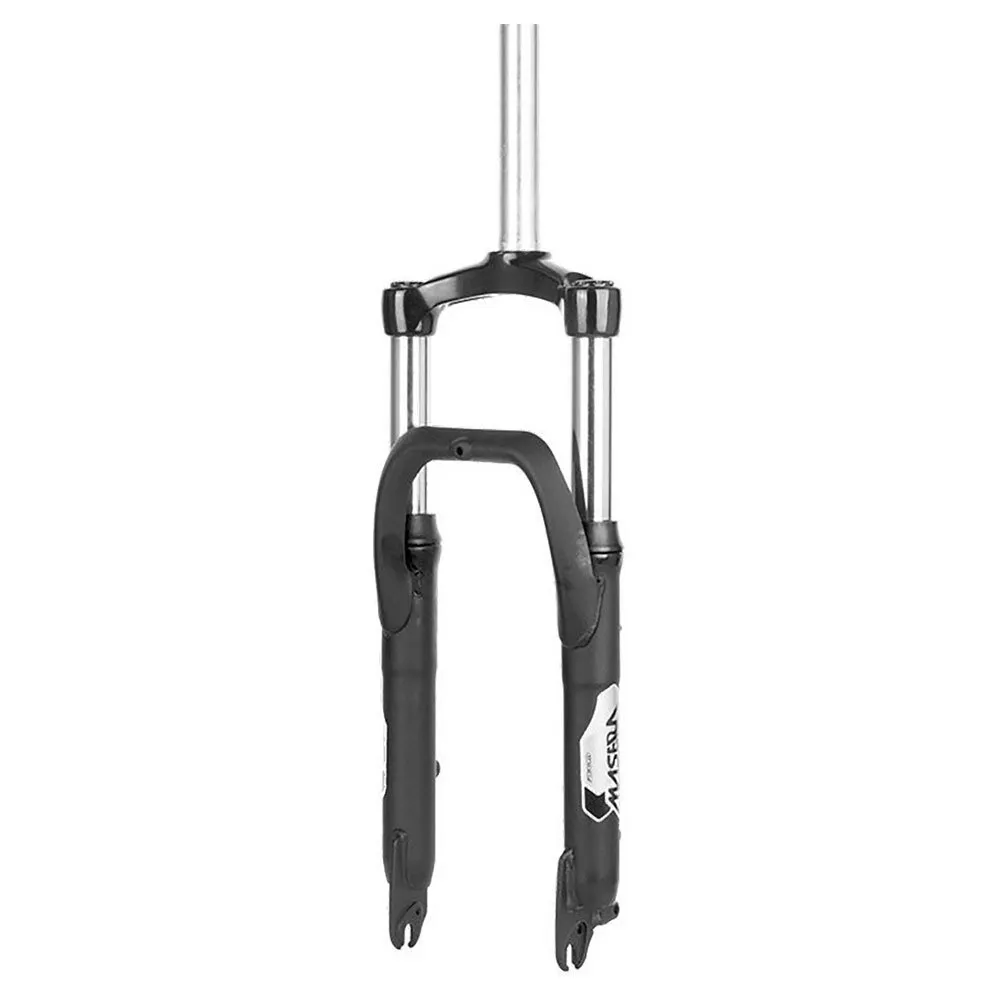 XON Fat Bike 1-1/8´´ 350 Mm Mtb-gaffel, Black / silver, 20", Rigid